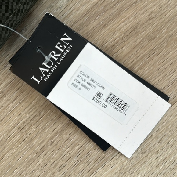 Ralph Lauren Women's Parka with Faux Fur Trim Loden size small - Picture 2 of 8